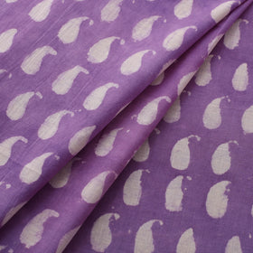 Natural Dyed Dabu Bagru Print Cotton Fabric 07