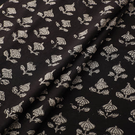 Natural Dyed Dabu Bagru Print Cotton Fabric 10