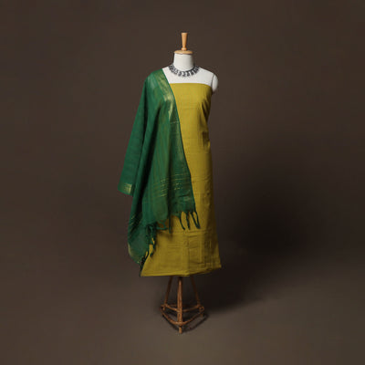 Jacquard Woven Pure Cotton 3pc Unstitched Dress Material Suit Set 71