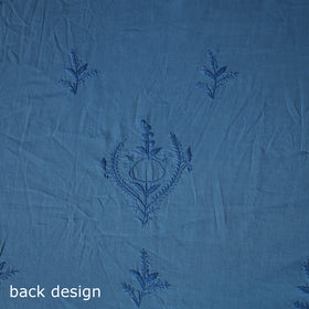 Hand Embroidered Mul Cotton Chikankari Unstitched Kurta Material (2.7M) 27