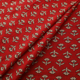 Natural Dyed Dabu Bagru Print Cotton Fabric 14