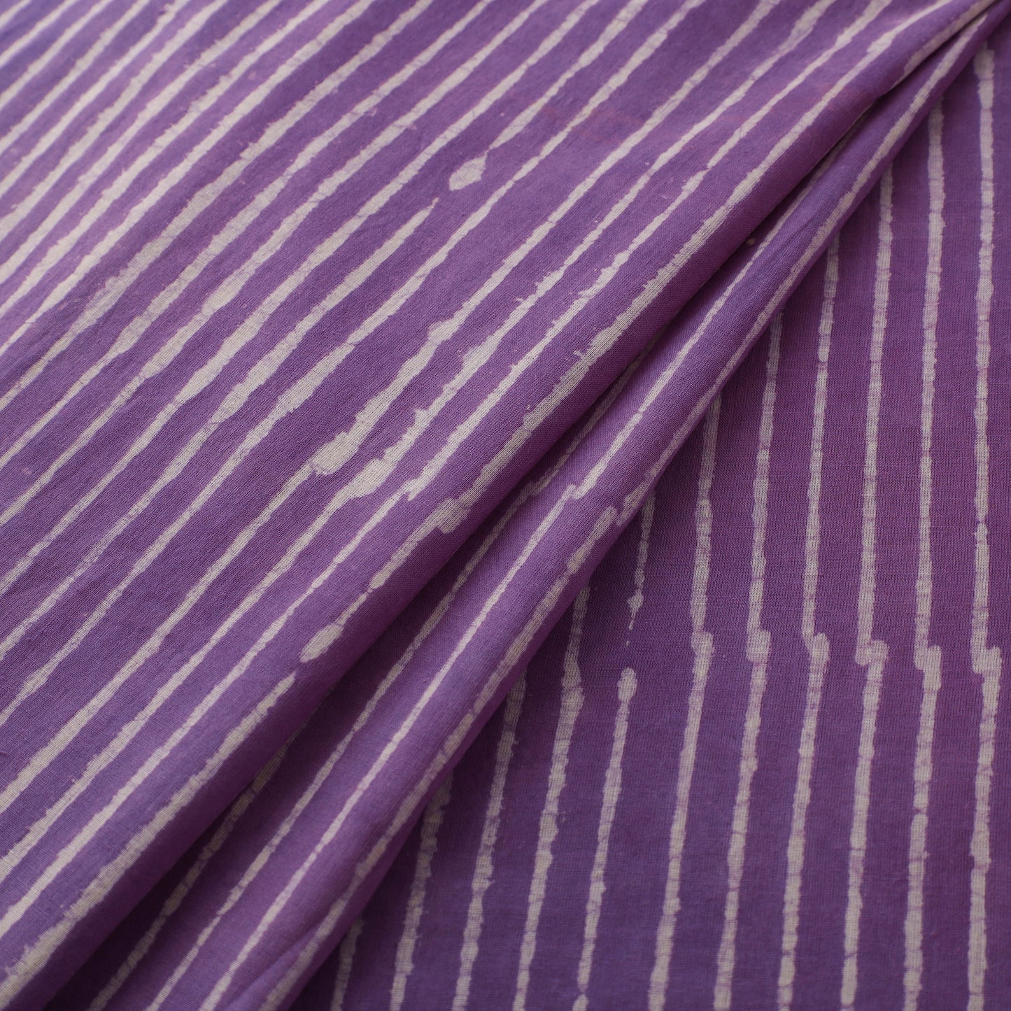 Natural Dyed Dabu Bagru Print Cotton Fabric 15