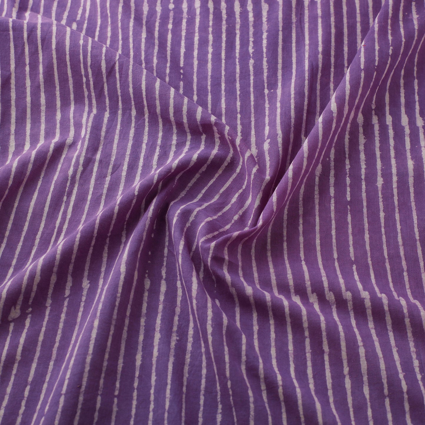 Natural Dyed Dabu Bagru Print Cotton Fabric 15
