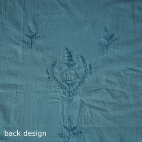 Hand Embroidered Mul Cotton Chikankari Unstitched Kurta Material (2.75M) 30