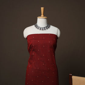 Jacquard Woven Pure Cotton 3pc Unstitched Dress Material Suit Set 78