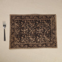 Original Pedana Kalamkari Block Printed Cotton Table Mat (18 x 13 in) 13