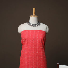 Jacquard Woven Pure Cotton 3pc Unstitched Dress Material Suit Set 89