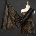  3pc Cotton Kutch Batik Print Dress Material