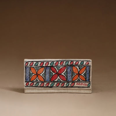 Handpainted Madhubani Clutch 12