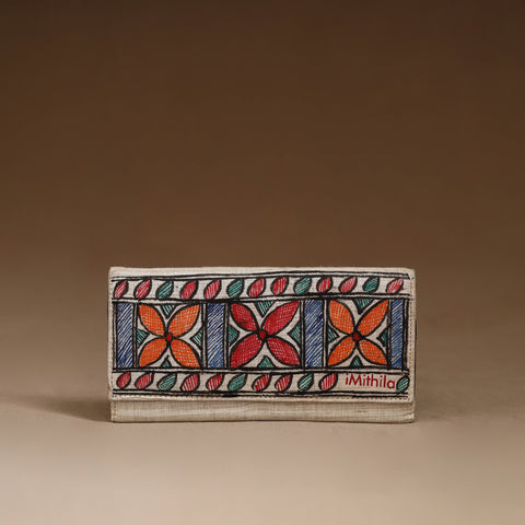 Handpainted Madhubani Clutch 12