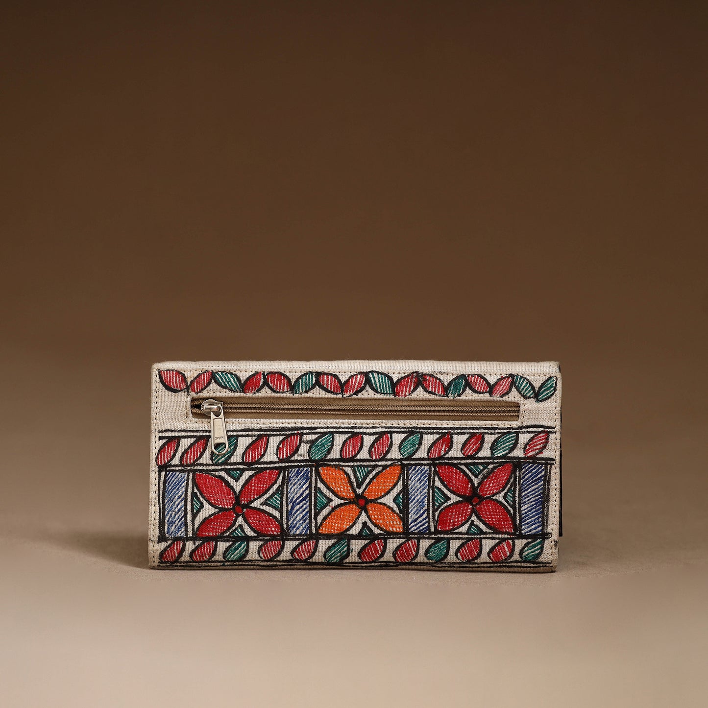 Handpainted Madhubani Clutch 12