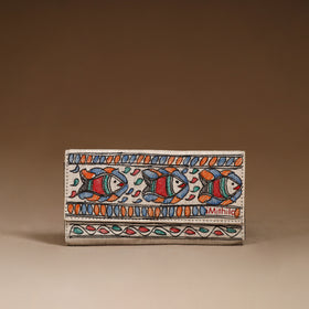 Handpainted Madhubani Clutch 10
