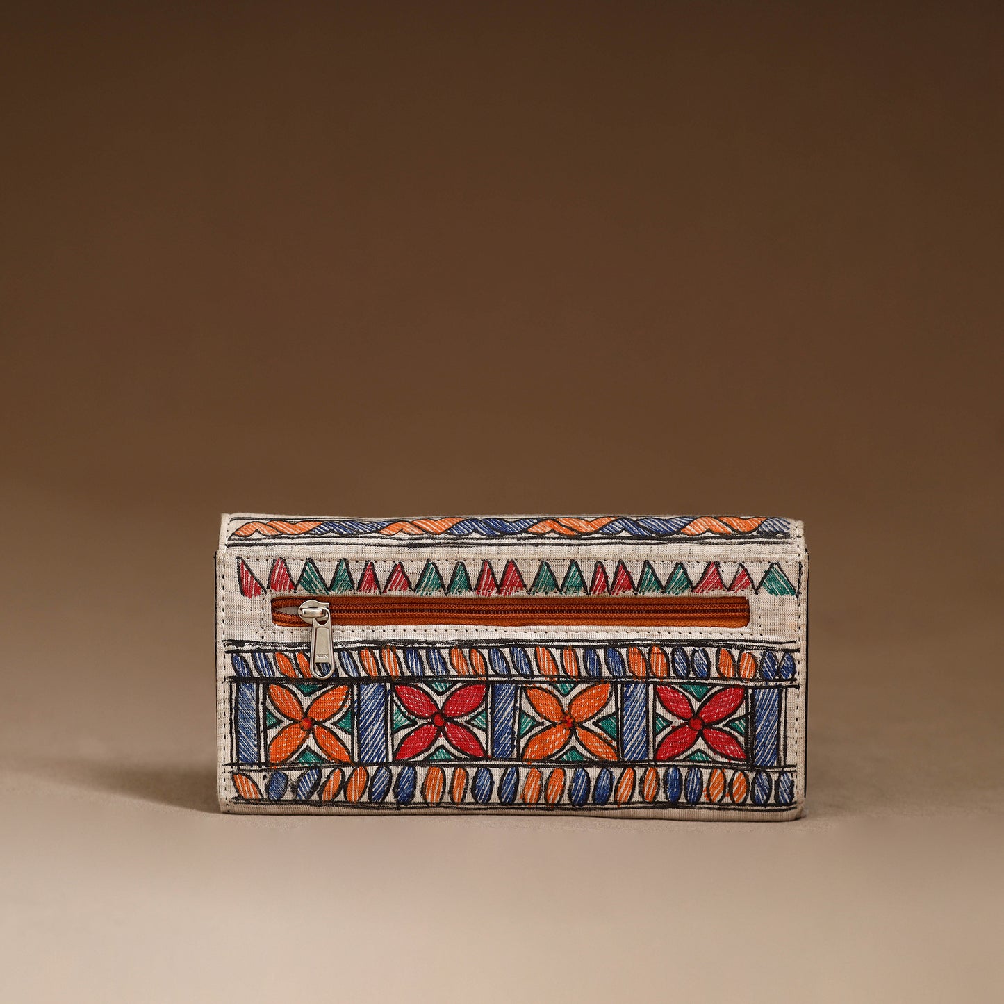 Handpainted Madhubani Clutch 11
