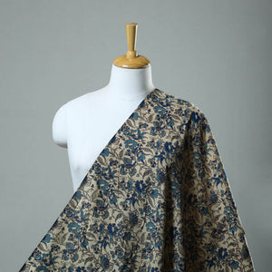 Blue - Cotton Kalamkari Print Fabric 18