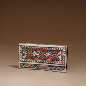 Handpainted Madhubani Clutch 13