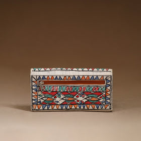Handpainted Madhubani Clutch 13