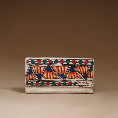 Handpainted Madhubani Clutch 14