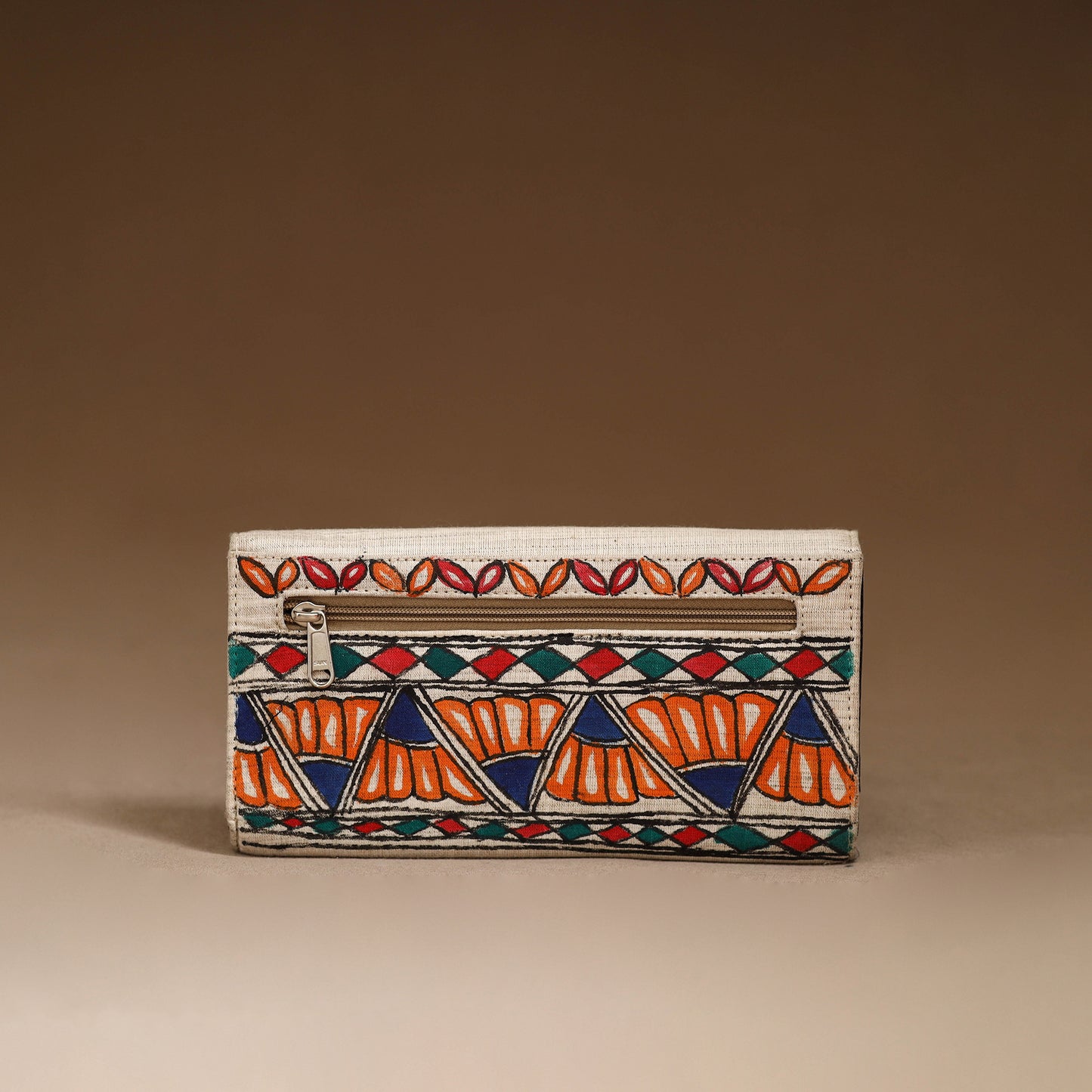 Handpainted Madhubani Clutch 14