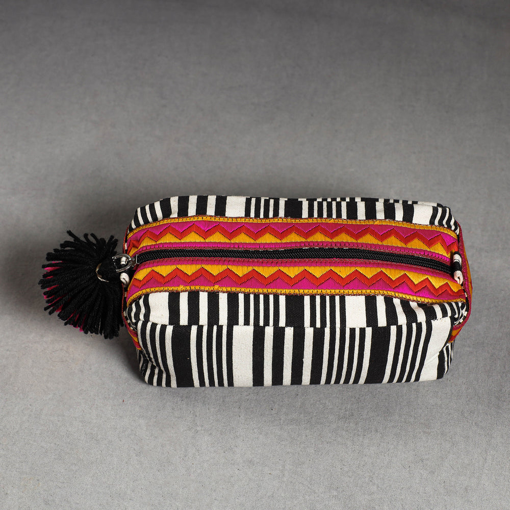 cotton travel pouch