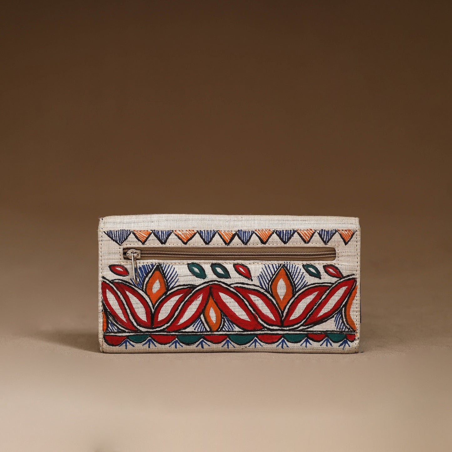 Handpainted Madhubani Clutch 16