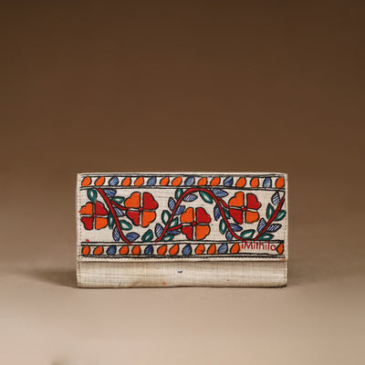 Handpainted Madhubani Clutch 17