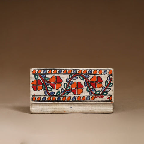Handpainted Madhubani Clutch 17
