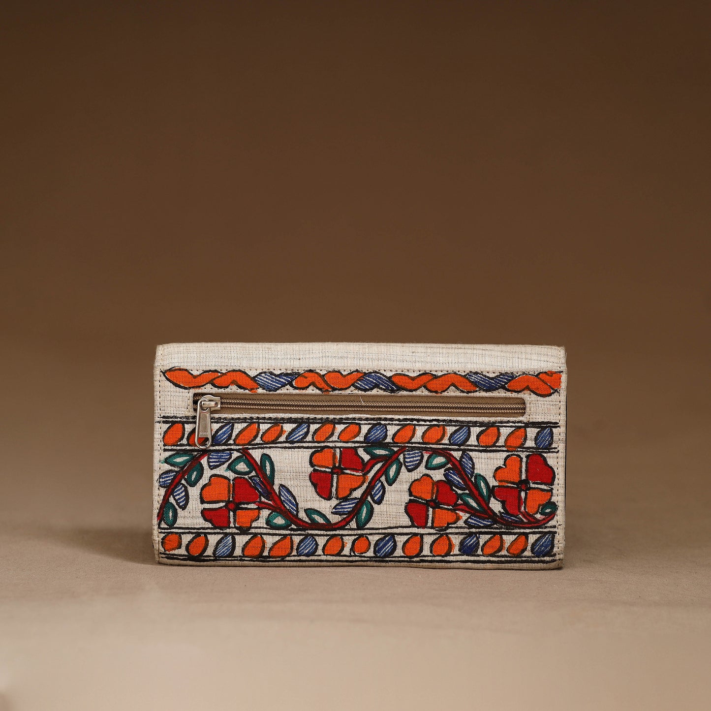 Handpainted Madhubani Clutch 17