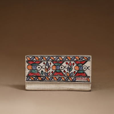 Handpainted Madhubani Clutch 18