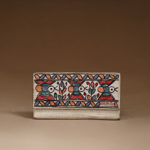 Handpainted Madhubani Clutch 18