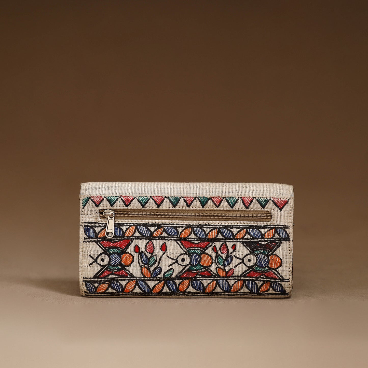 Handpainted Madhubani Clutch 18
