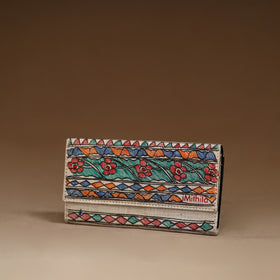 Handpainted Madhubani Clutch 19