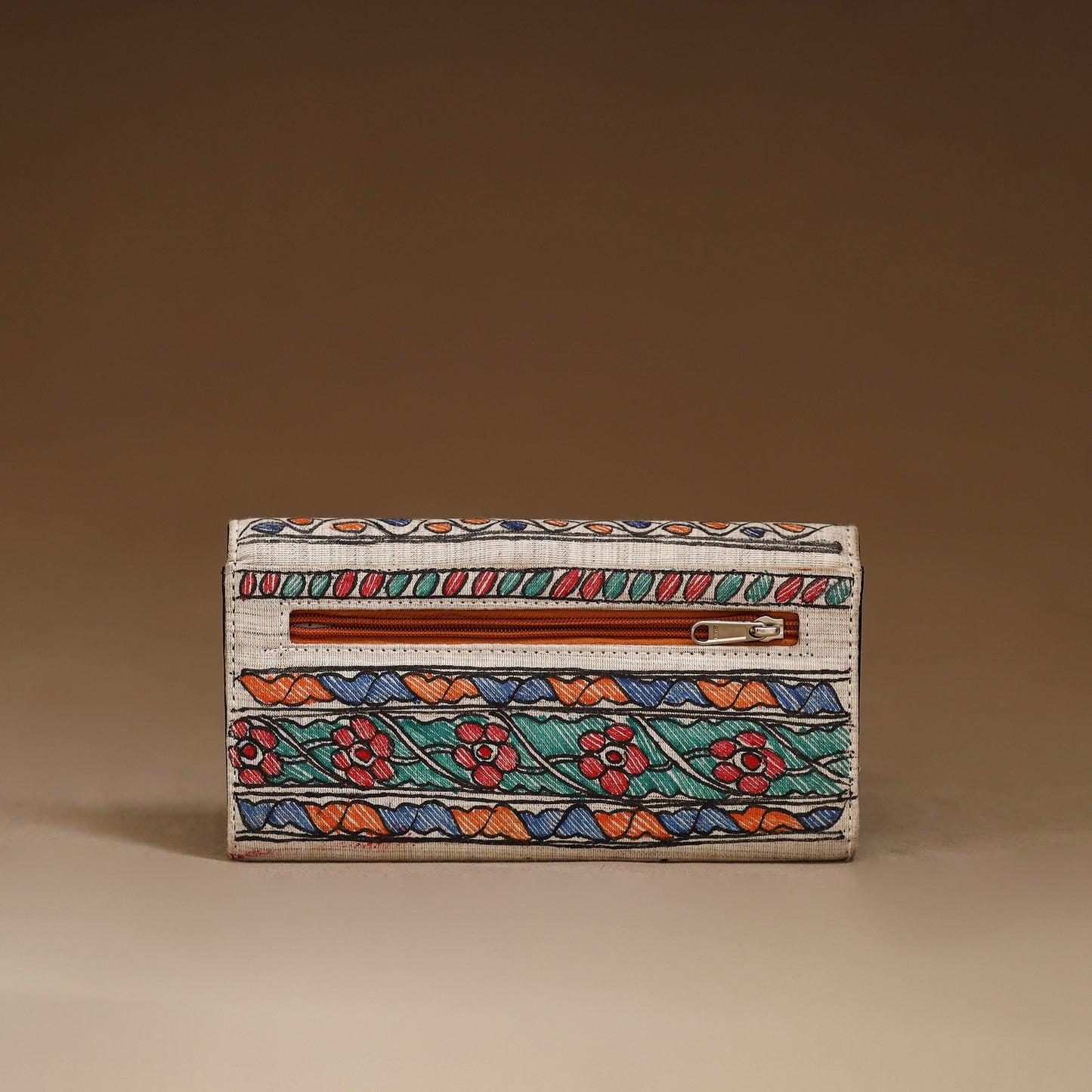 Handpainted Madhubani Clutch 19