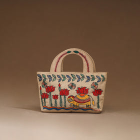 Handpainted Madhubani Handbag 01