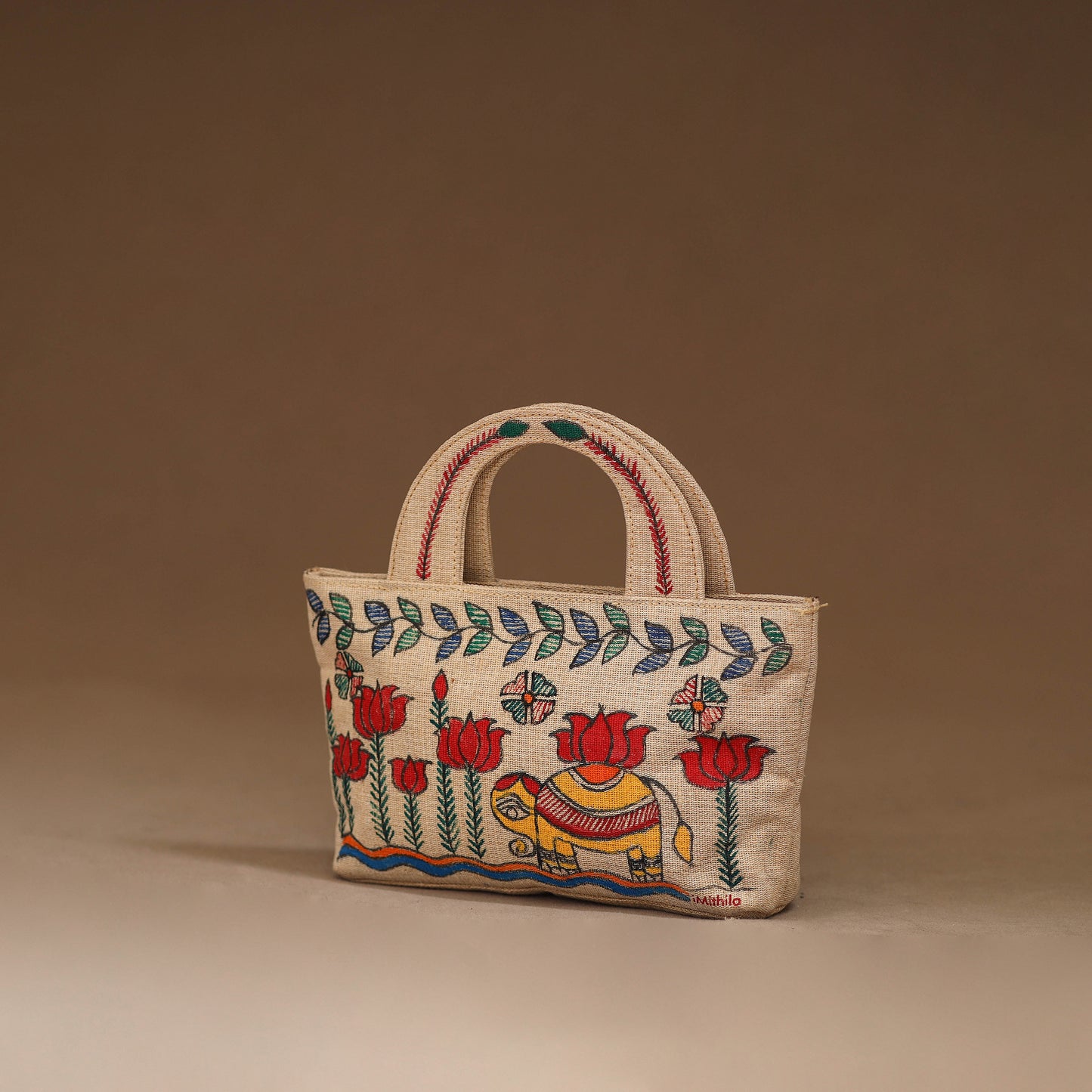 Handpainted Madhubani Handbag 01