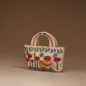 Handpainted Madhubani Handbag 01
