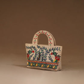 Handpainted Madhubani Handbag 02