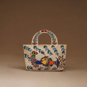 Handpainted Madhubani Handbag 04