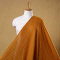 Yellow Prewashed Slub Cotton Plain Fabric