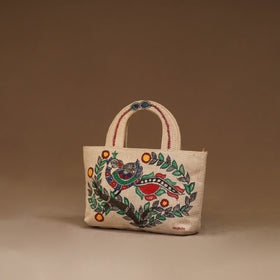 Handpainted Madhubani Handbag 03