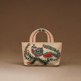 Handpainted Madhubani Handbag 03
