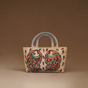 Handpainted Madhubani Handbag 05