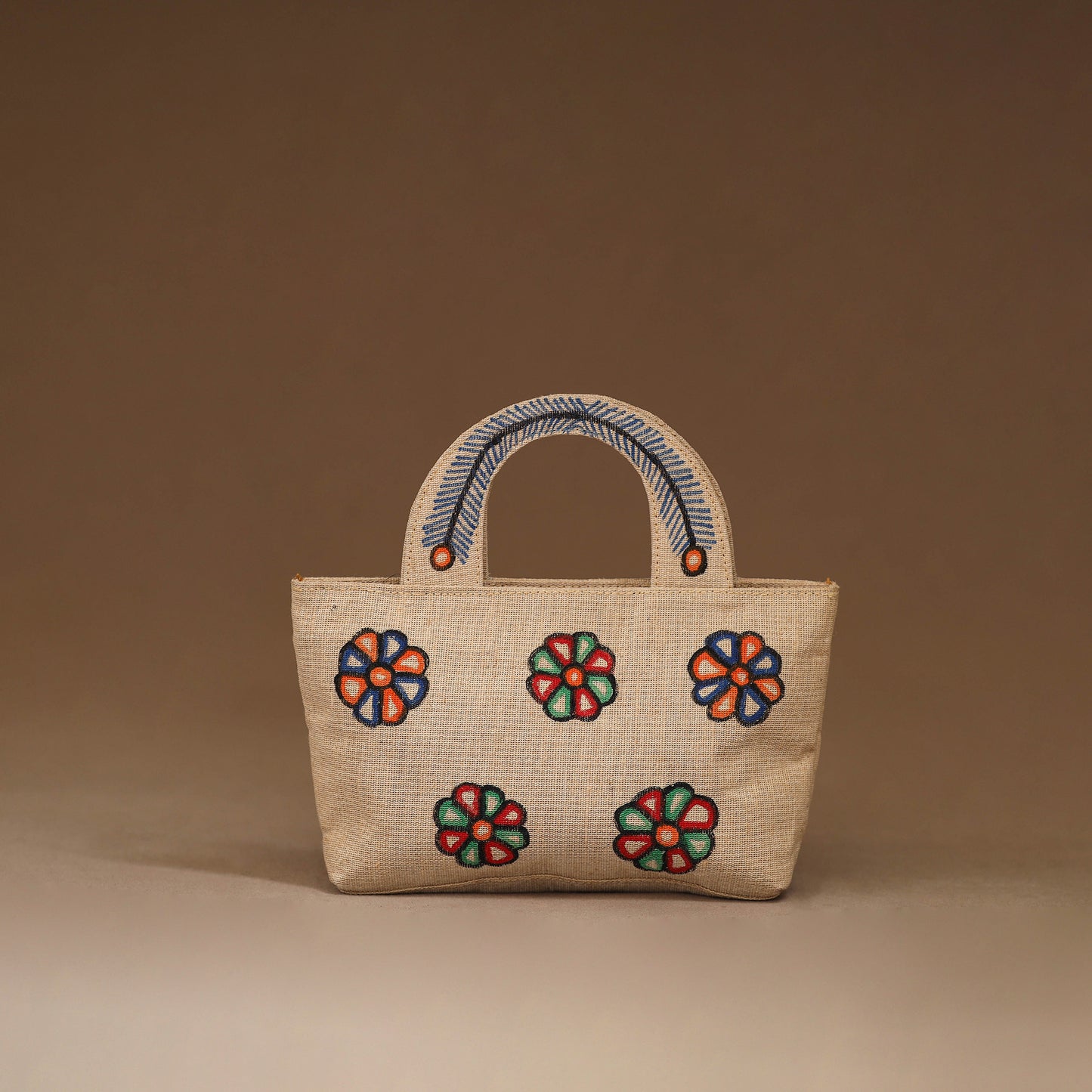 Handpainted Madhubani Handbag 05