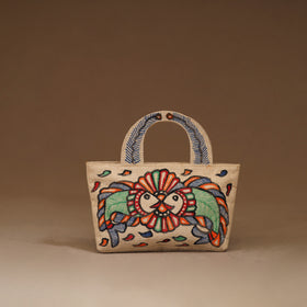 Handpainted Madhubani Handbag 07