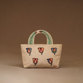 Handpainted Madhubani Handbag 07