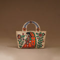 Handpainted Madhubani Handbag 08