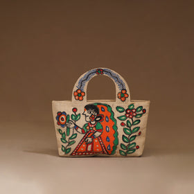 Handpainted Madhubani Handbag 08