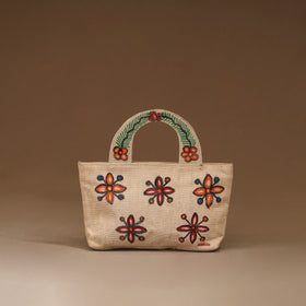 Handpainted Madhubani Handbag 08
