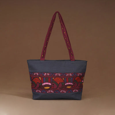 Madhubani Handpainted Shoulder Bag 20
