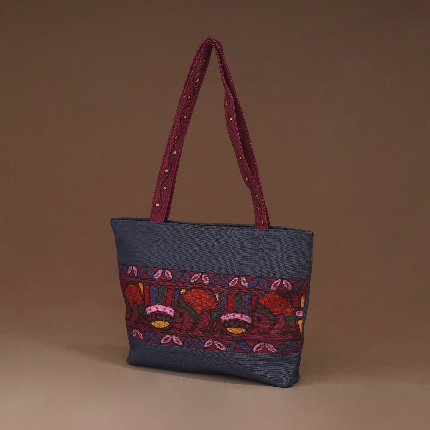 Madhubani Handpainted Shoulder Bag 20