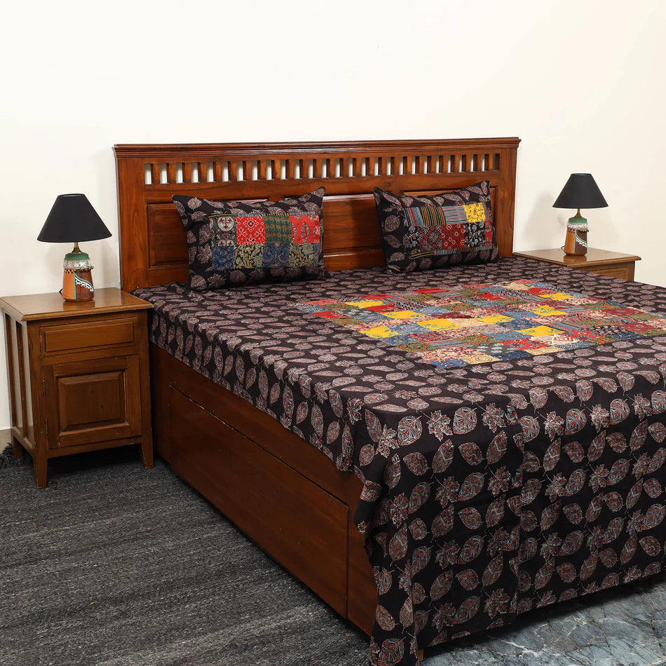 Ajrakh Bedcover